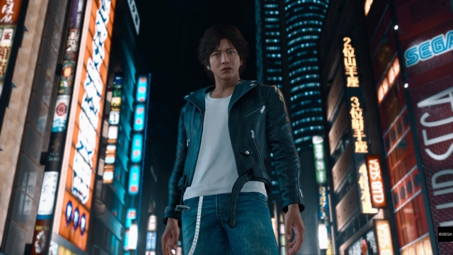 Yagami standing up for the folk of Kamurocho