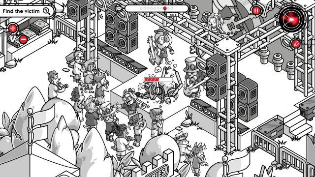 Crime OClock Point and Click Controls