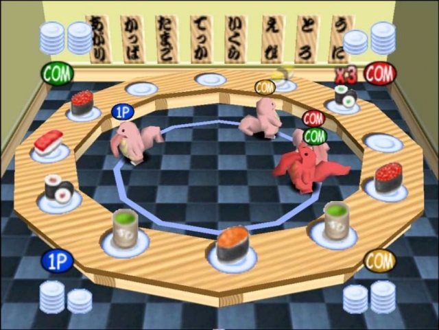 Gameplay of Sushi-Go-Round