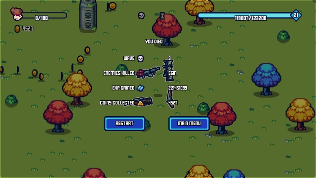 HeroSurvival deathstats