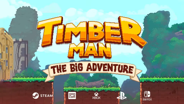 Timberman The Big Adventure Official New Platforms Launch Trailer Steam Xbox GOG PlayStation Nintendo Switch