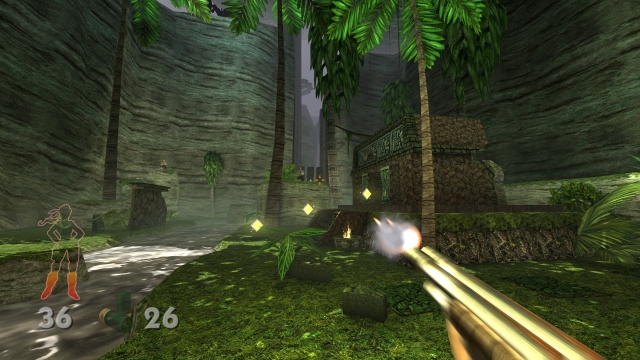Turok 3 again sees you revisit the Lost Lands, a mystical place outside of time