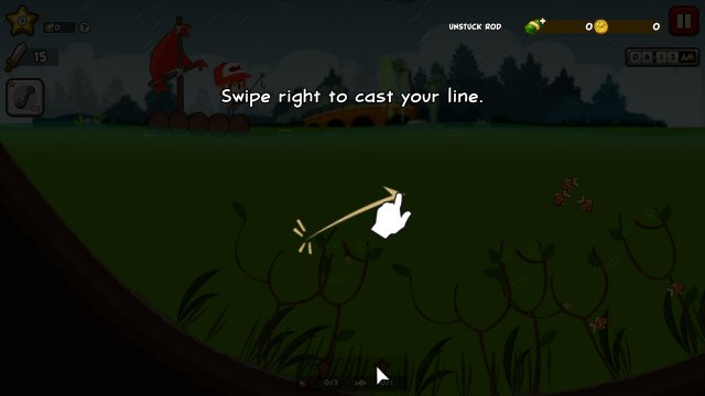 FishingBreak tutorialcastline