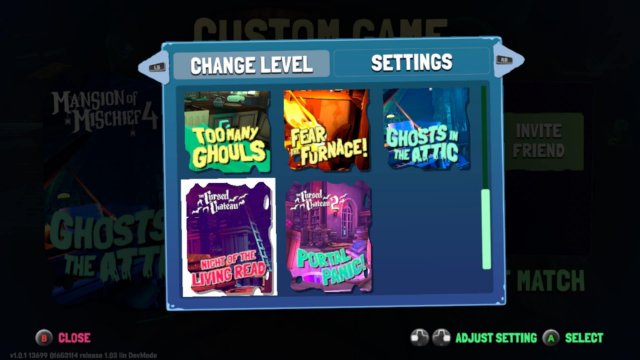 Polterguys levelchoices