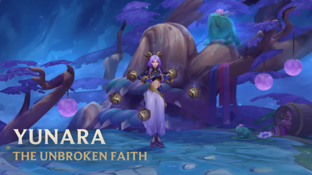 Yunara Champion Spotlight Gameplay League of Legends 0 26 screenshot
