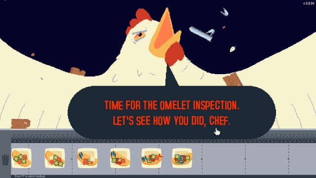 omelet you cook omelet inspection