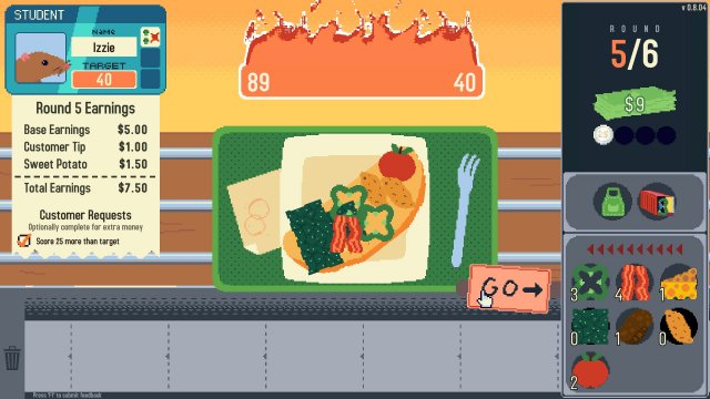 omelet you cook overlapping