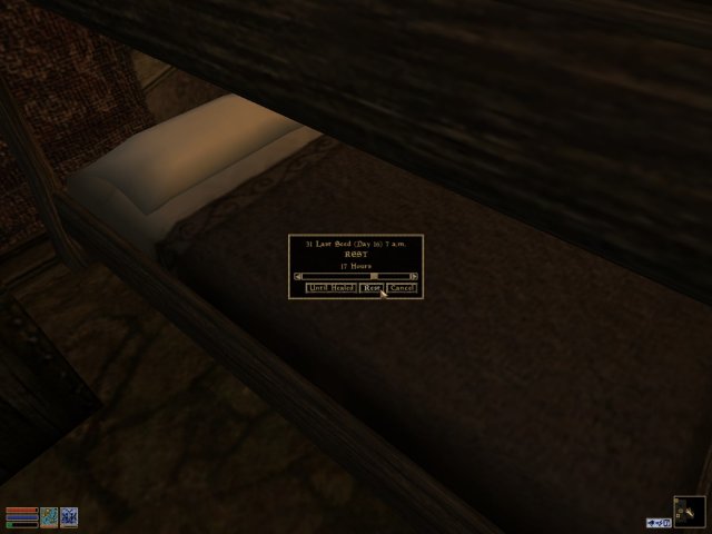 MORROWIND SCREENSHOT REST2