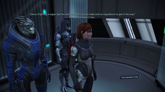 mass effect c sec dialogue