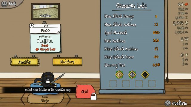 9Lives gamestartmenu