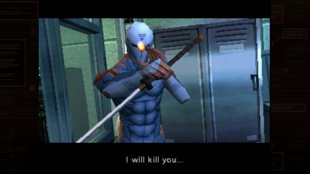 MGS Screenshot Gray Fox