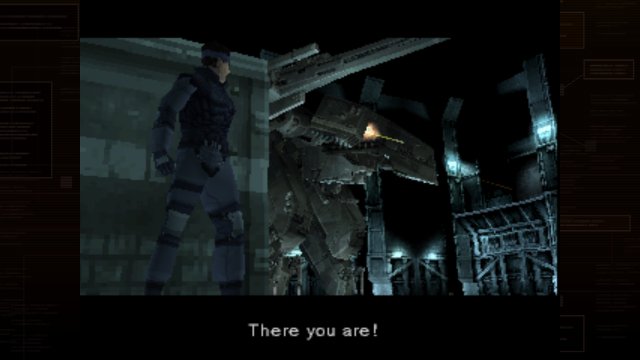 MGS Screenshot Rex