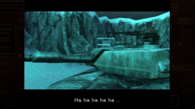 MGS Screenshot Tank