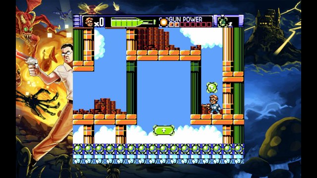 AVGN8 bit trampoline