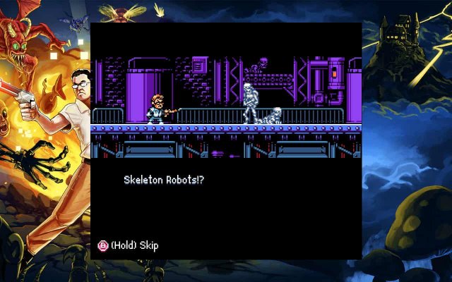 AVGN8 bit skeletonrobot