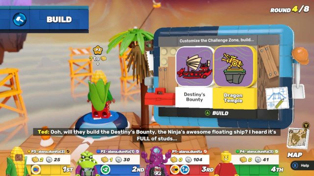 LegoParty buildchoice