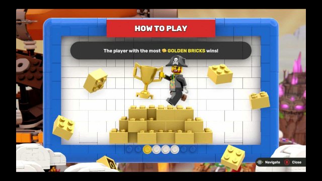 LegoParty goldenbrick