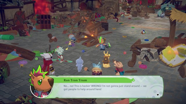 the lonesome guild ran tran trum dialogue