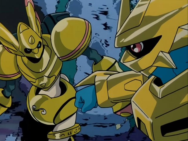 Magnamon and Rapidmon