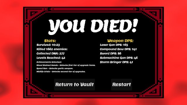 VaultSurvivors youdied