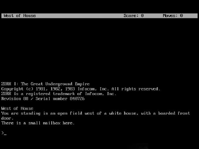 Zork I text