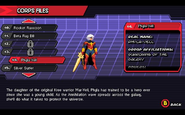 biosMarvelCosmicInvasion phyllavell