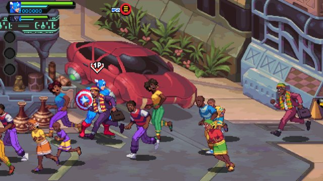 MARVELCosmicInvasion Wakanda running