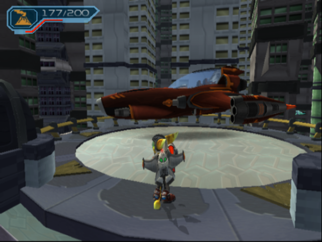 16388804 ratchet clank going commando playstation 2 my trusty ship