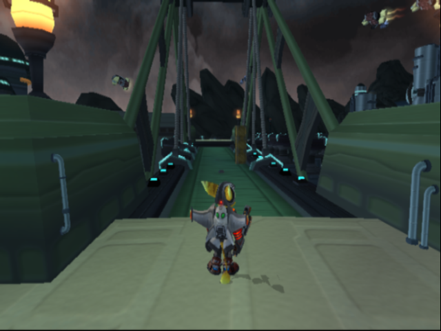 16389308 ratchet clank going commando playstation 2 heading into megacorp