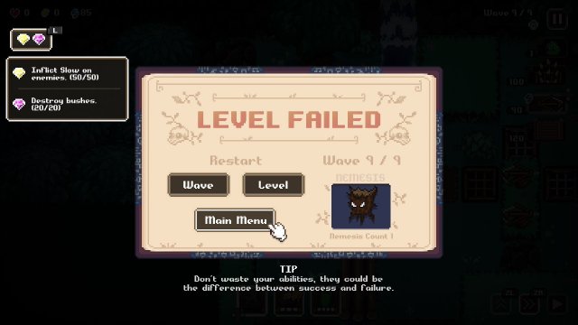 beanbeasts levelfail