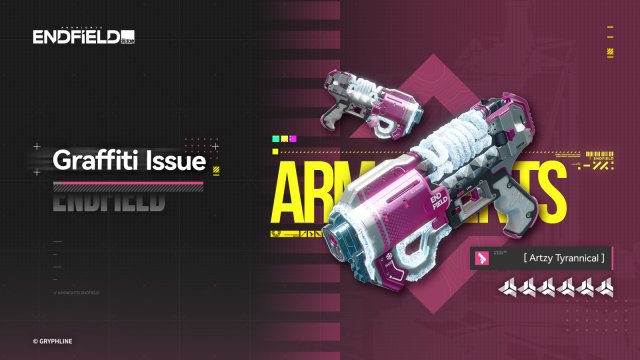 graffiti issue Artzy Tyrannical Handcannon endfield