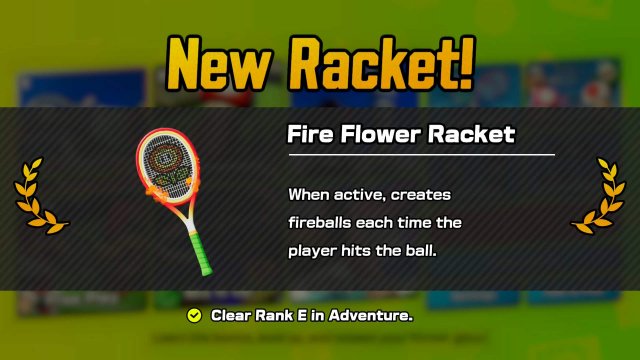 mariotennisfever fireracket