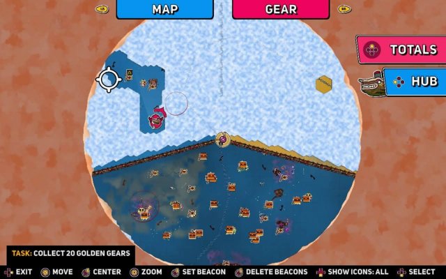 Demon Tides World Map