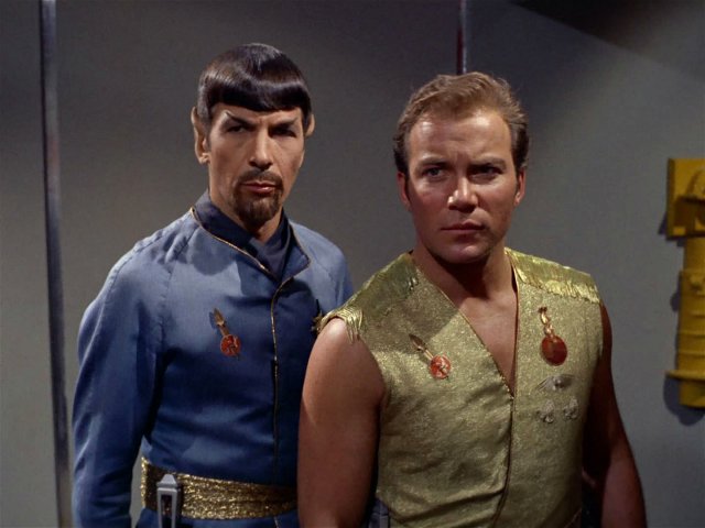 The Original Series Mirror Mirror Kirk Spock