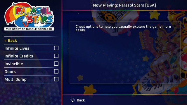 parasolstars cheat