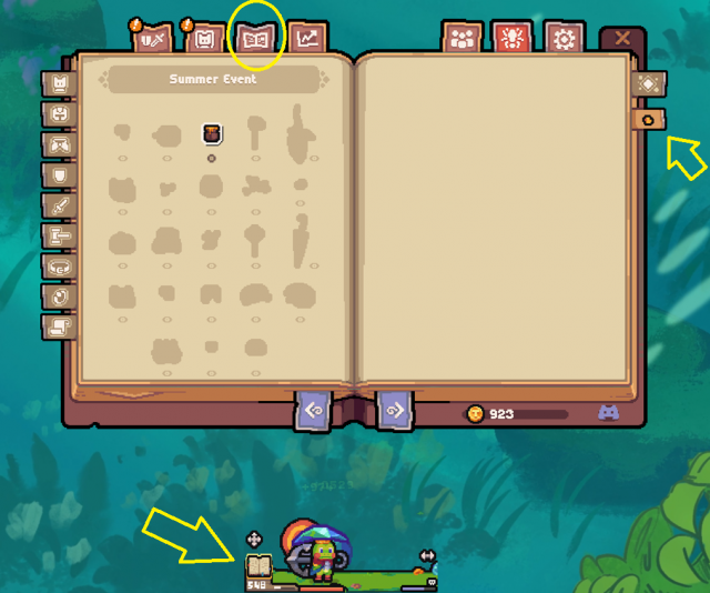 Where to find event collections tap tap loot