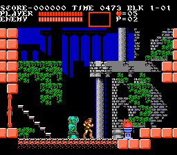 1636457 castlevania iii draculas curse nes starting the game