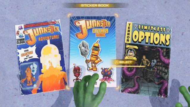 Junkster stickerbook