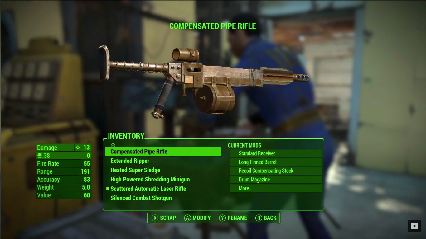 Fallout 4 craft weapons фото 109