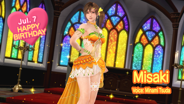 Dead or Alive Xtreme Venus Vacation Celebrates Misaki's Birthday