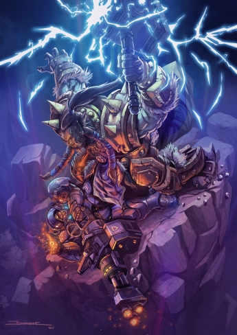 [Heroes Of The Storm] FAN ART CONTEST SEMI-FINALISTS ( 1 / 25 )