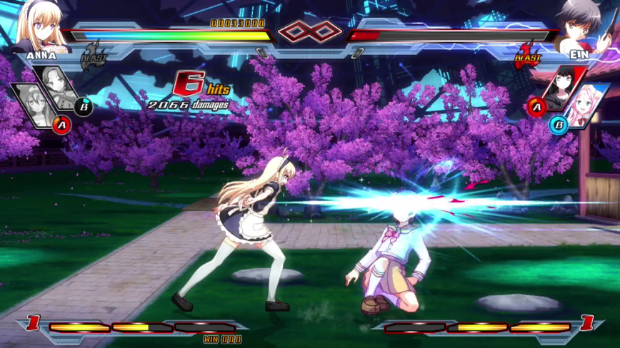 [Nitroplus Blasterz: Heroines Infinite Duel] Screenshots ( 4 / 6 )