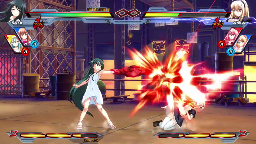[Nitroplus Blasterz: Heroines Infinite Duel] Screenshots ( 6 / 6 )