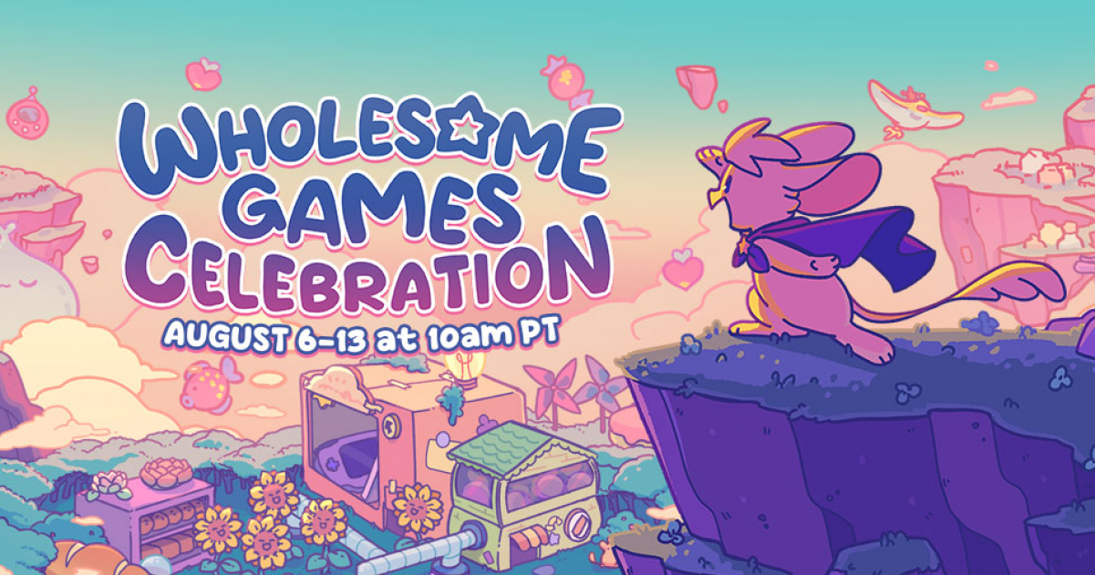 Wholesome Games Celebration Steam Event Returns This August 2026