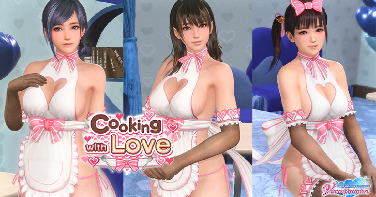 Love Cooking in Dead or Alive Xtreme Venus Vacation | GameGrin