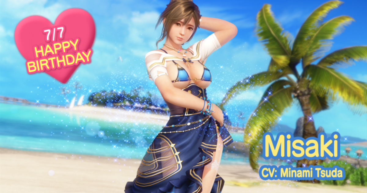 Dead or Alive Xtreme Venus Vacation Celebrates Misaki's Birthday