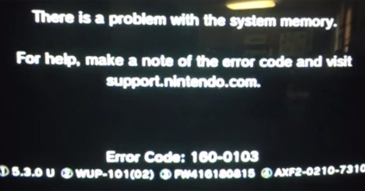 Smash Bros. Wii U isn't the cause of error codes GameGrin