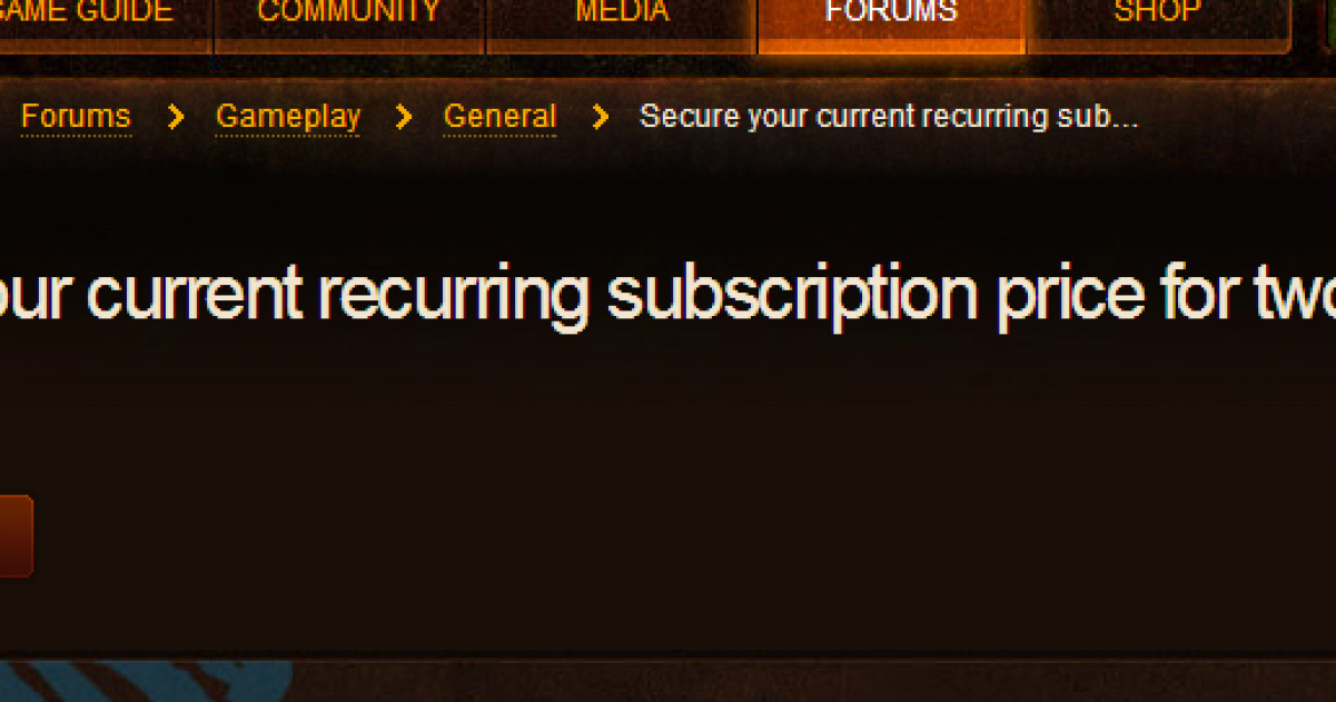 World of Warcraft Subscription Price Rise GameGrin