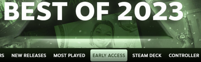Steam's Best of 2023 — Early Access Grads