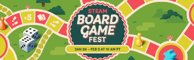 Top 20 Best-Sellers in Steam Board Game Fest 2026